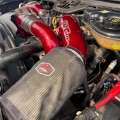 Picture of Wehrli 03-07 Ford 6-0L Powerstroke 4in Intake Kit - WCFab Red