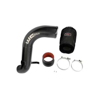 Picture of Wehrli 04-5-05 Chevrolet 6-6L LLY Duramax 4in Intake Kit - Gloss Black