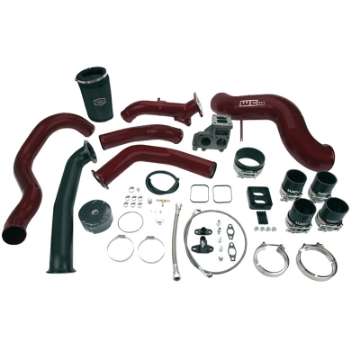 Picture of Wehrli 01-04-5 Chevrolet 6-6L LB7 Duramax S400 Turbo Install Kit No Turbo - Gloss White