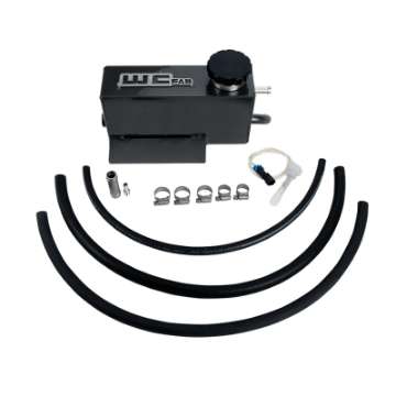 Picture of Wehrli 11-16 Chevrolet 6-6L LML Duramax Twin Turbo Style Coolant Tank Kit - Gloss Black