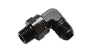 Picture of Vibrant -6AN to 3-8in NPT Male Swivel 90 Degree Adapter Fitting