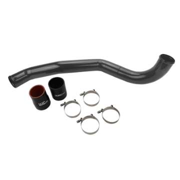 Picture of Wehrli 17-19 Chevrolet 6-6L L5P Duramax Driver Side 3in Intercooler Pipe - WCFab Grey