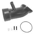 Picture of Wehrli 17-19 Chevrolet 6-6L L5P Duramax 3-5in Intake Horn w-PCV Port - Bengal Blue