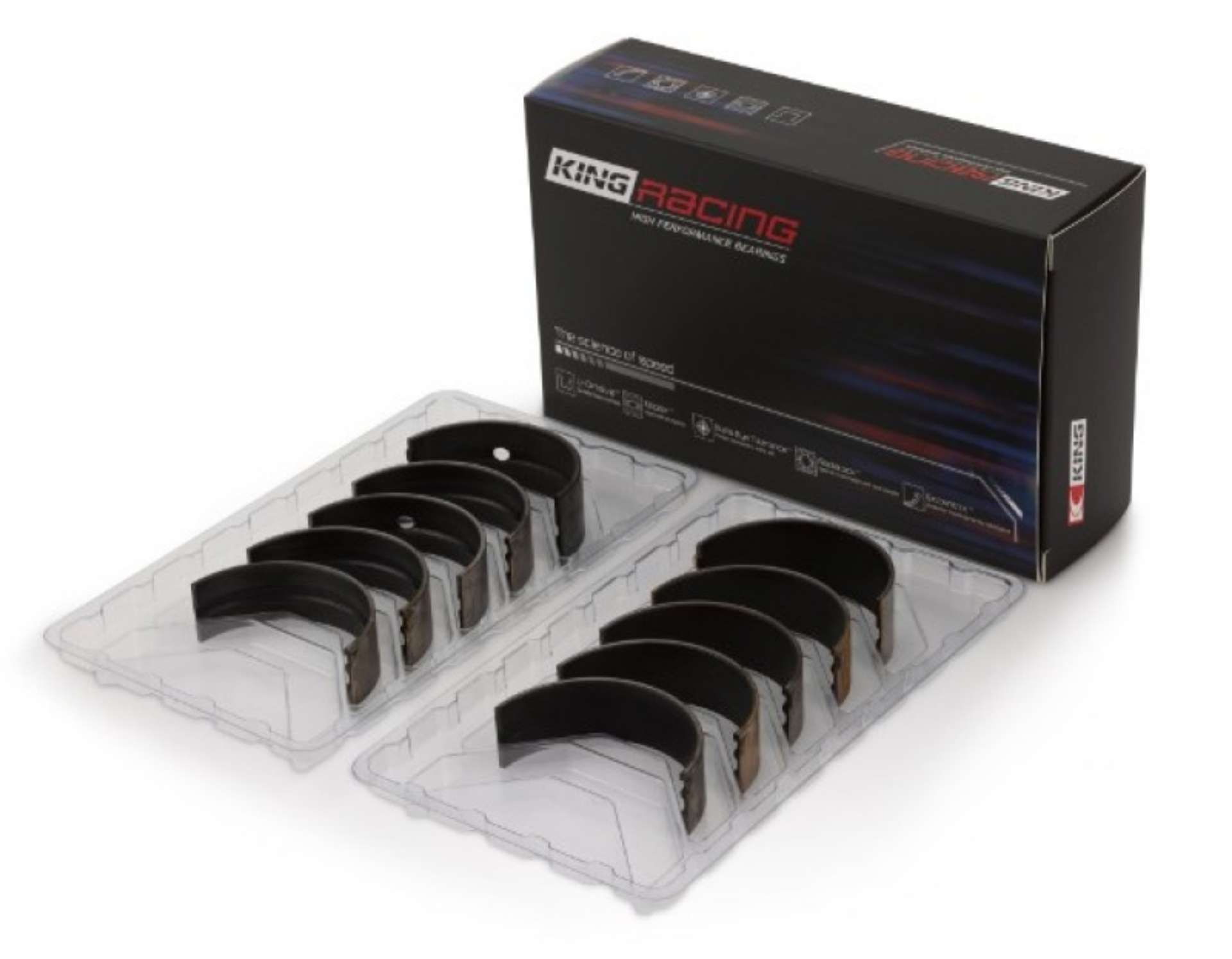 Picture of King Honda A-series - B-series - K-series Crankshaft Main Bearing Set Set of 5