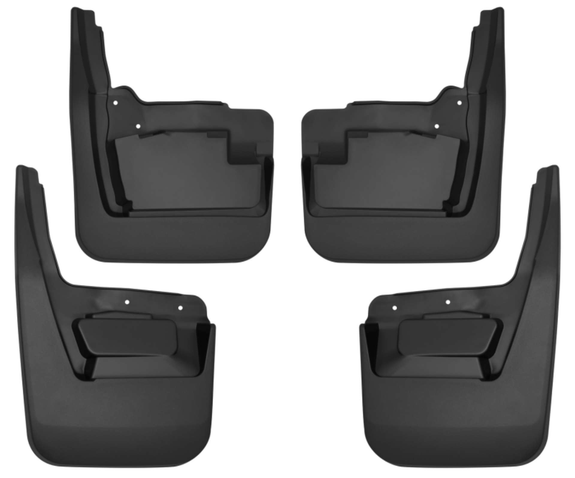 Picture of Husky Liners 19-23 GMC Sierra 1500 Custom-Molded Front and Rear Mud Guards