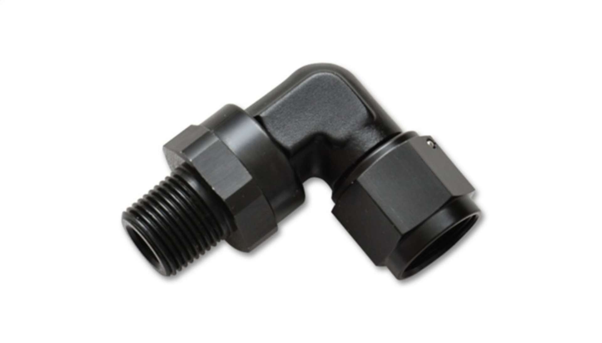 Picture of Vibrant -12AN to 1-2in NPT Female Swivel 90 Degree Adapter Fitting