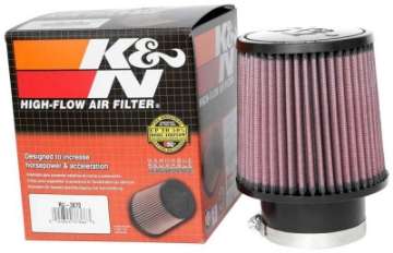 Picture of K&N Universal Clamp-On Air Filter 3in FLG - 5in B - 4-1-2in T - 5in H