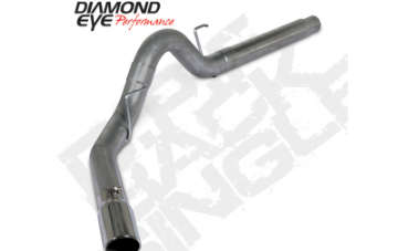 Picture of Diamond Eye 18-19 Ford 3-0L Powerstroke F150 - 4in 409SS DPF Back Exhaust Kit w- Tip 4512BRA-DE