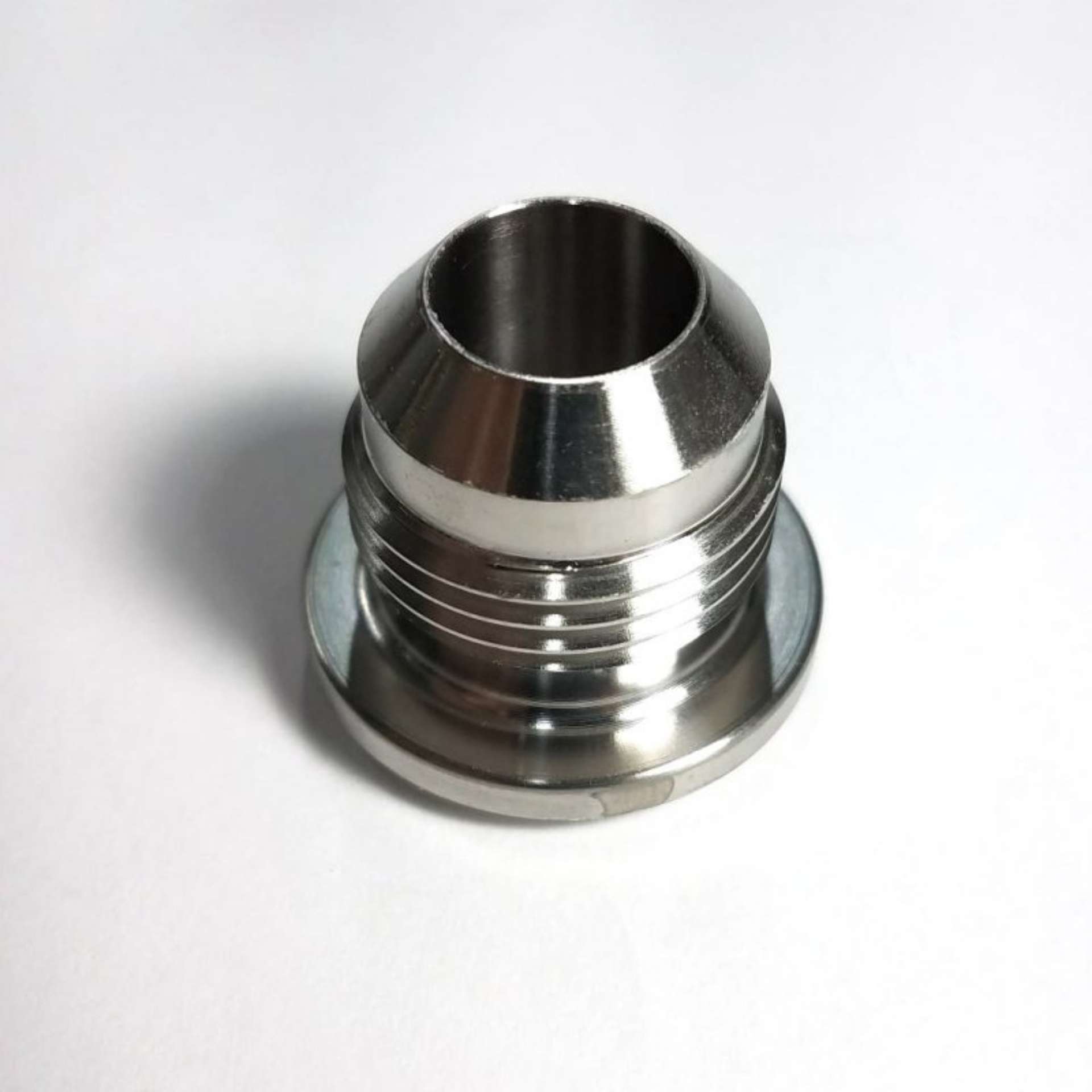 Picture of Ticon Industries 10AN Titanium Male Weld Bung