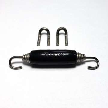 Picture of Ticon Industries Black Silicone Titanium Spring Tab and Spring Kit 2 Tabs-1 Spring - Single Kit