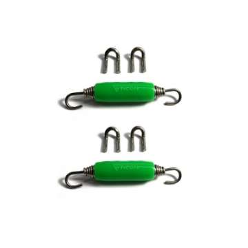 Picture of Ticon Industries Green Silicone Titanium Spring Tab and Spring Kit 4 Tabs-2 Springs - 2 Pack