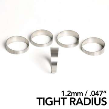 Picture of Ticon Industries 1-25in 45 Degree 1-7D-2-13in CLT TR 1-2mm--047in Wall Titanium Pie Cuts - 5pk