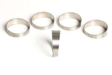 Picture of Ticon Industries 1-25in 45 Degree 1-7D-2-13in CLT TR 1-2mm--047in Wall Titanium Pie Cuts - 5pk