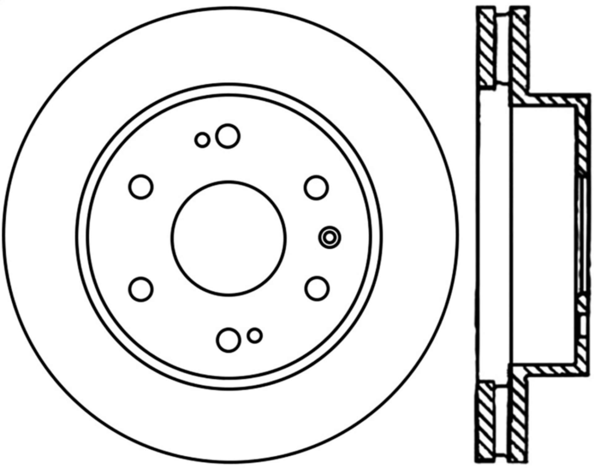 Picture of StopTech 05-10 GMC Sierra 1500 w Rear Drum - 07-09 GMC Yukon Front CRYO-STOP Rotor