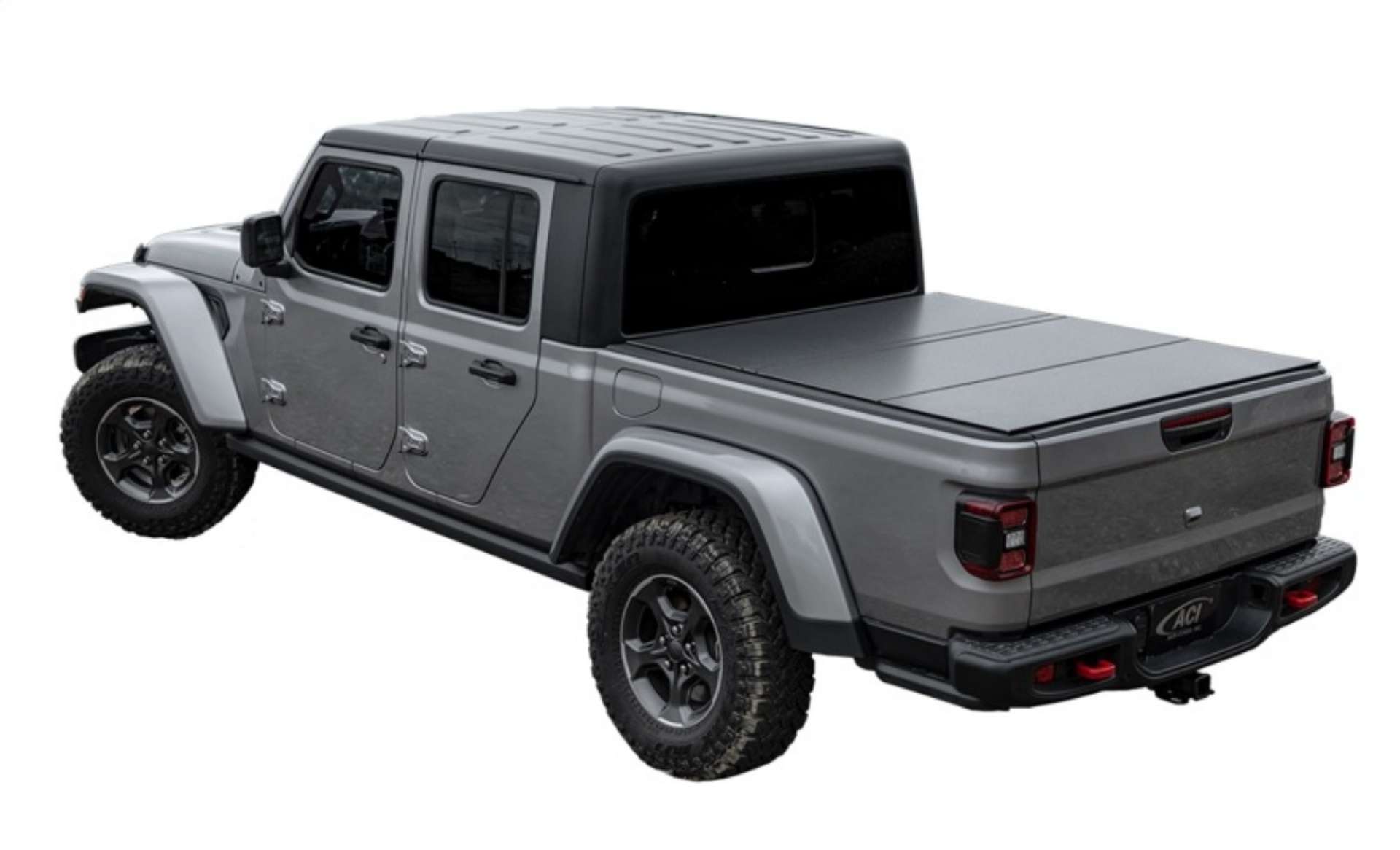 Picture of Access LOMAX Tri-Fold Cover 2020 Jeep Gladiator 5ft Box w- Trail Rail Black Matte