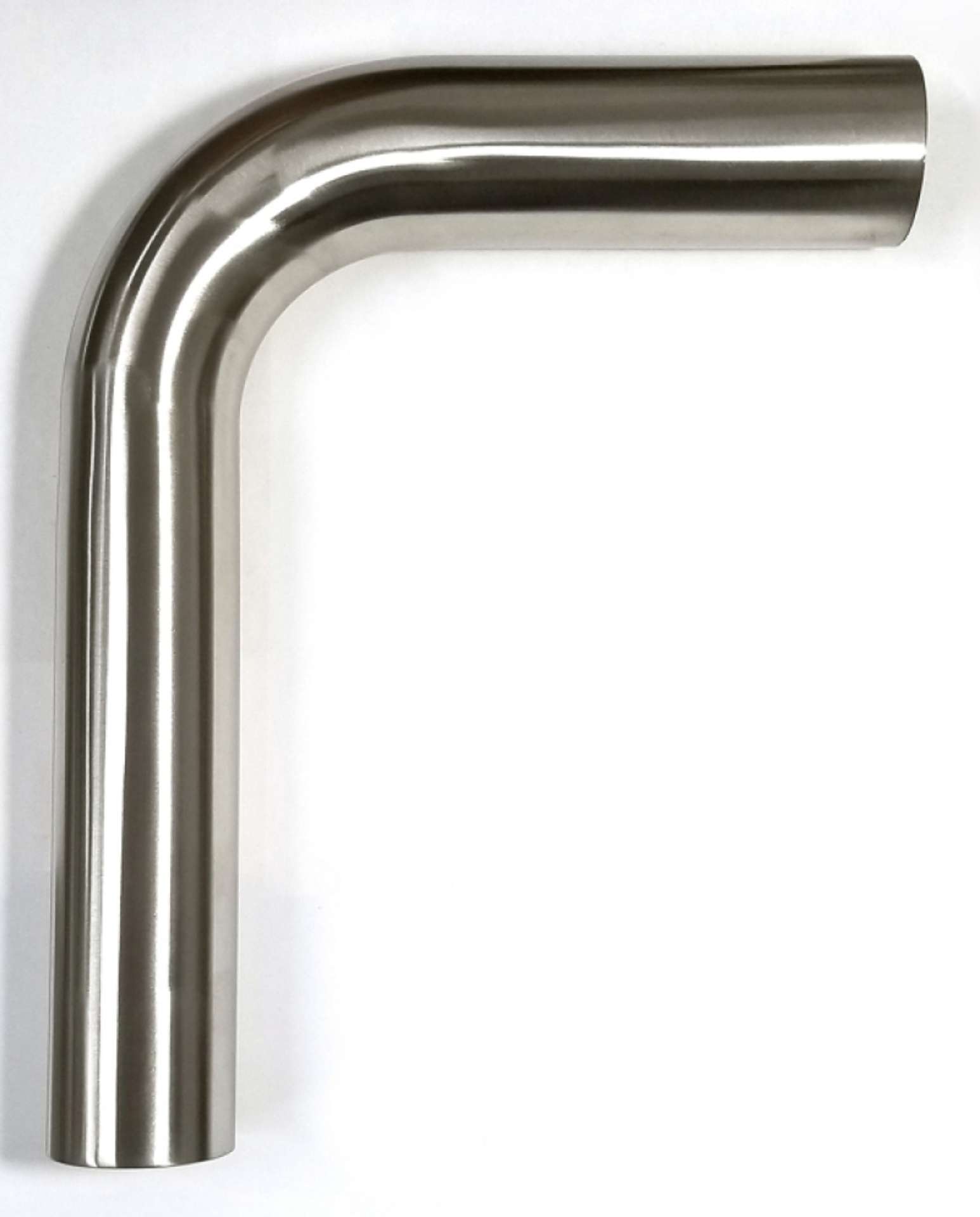 Picture of Stainless Bros 1-50in Diameter 1-5D - 2-25in CLR 90 Degree Bend 6-5in leg-6-5in leg Mandrel Bend