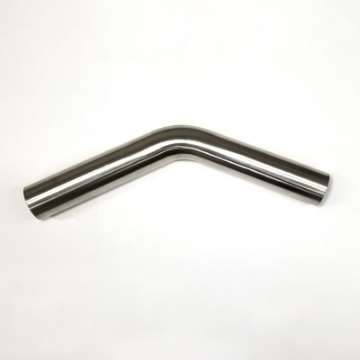 Picture of Stainless Bros 1-75in Diameter 1-5D - 2-62-0in CLR 45 Degree Bend 6-5in leg-6-5in leg Mandrel Bend