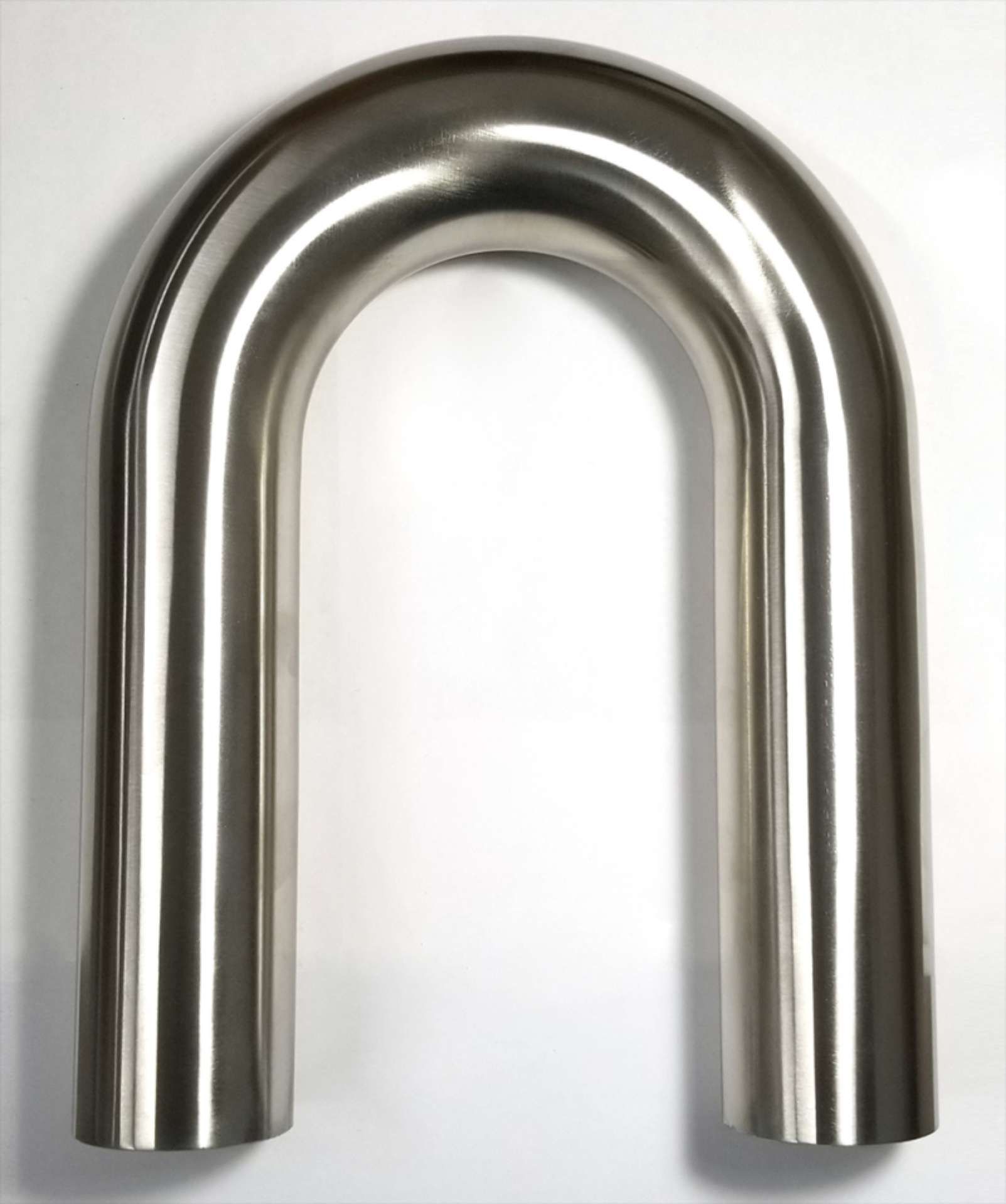 Picture of Stainless Bros 1-88in Diameter 1-5D - 2-82-0in CLR 180 Degree Bend 6in Leg - 6in Leg Mandrel Bend