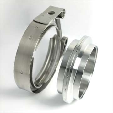 Picture of Stainless Bros 4-0in 304SS V-Band Assembly - 2 Flanges-1 Clamp