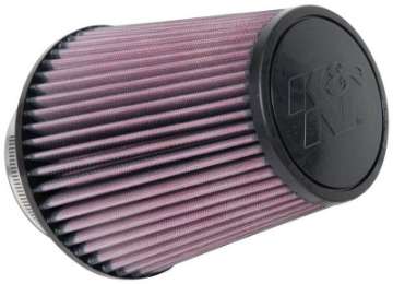 Picture of K&N Universal Clamp-On Air Filter 4in FLG - 6-1-2in B - 4-1-2in T - 7in H