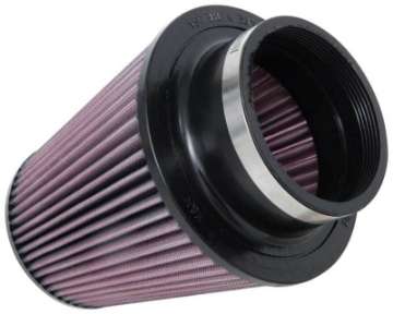 Picture of K&N Universal Clamp-On Air Filter 4in FLG - 6-1-2in B - 4-1-2in T - 7in H