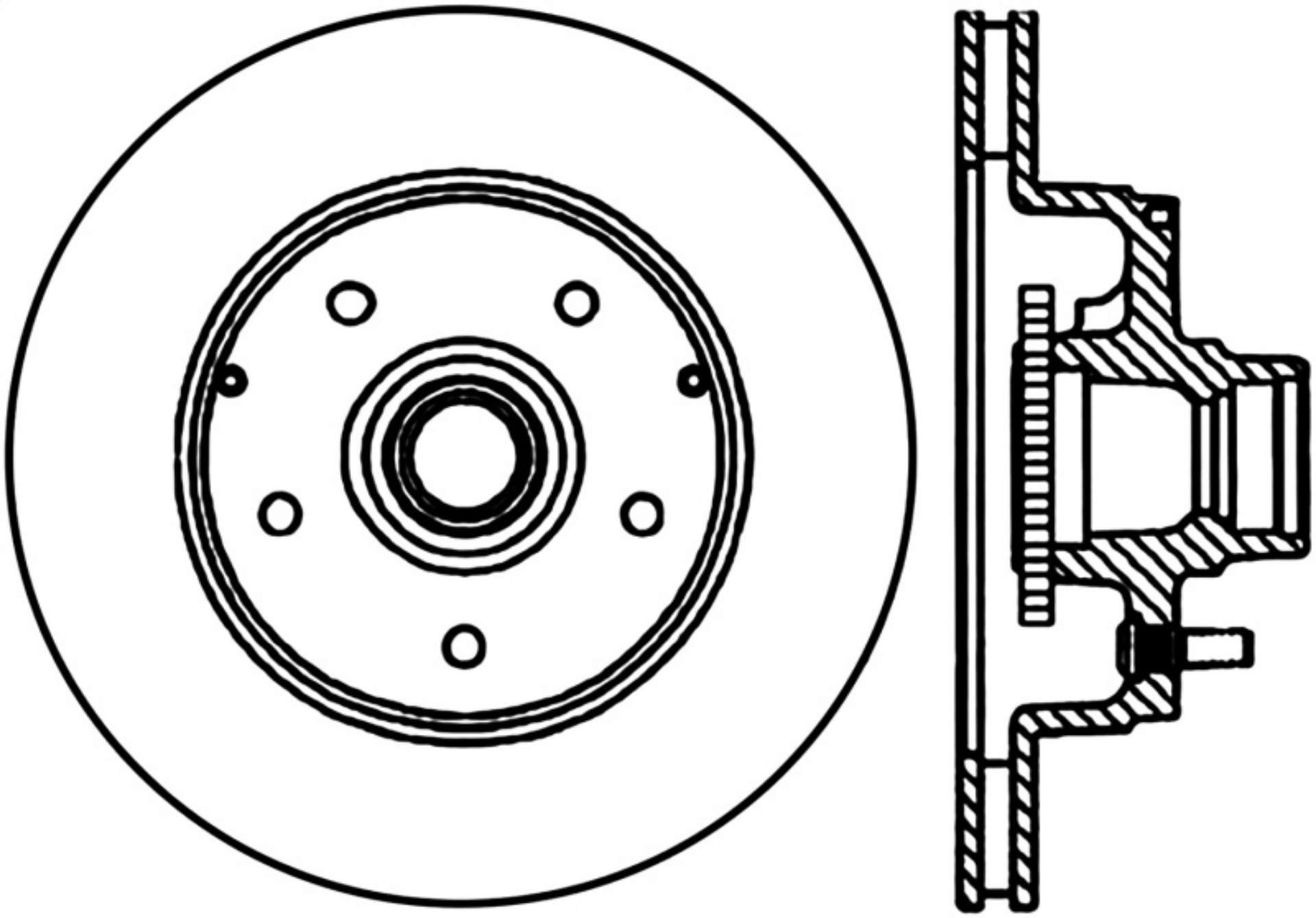 Picture of StopTech 94-96 Chevrolet Impala - 91-96 Chevrolet Caprice Cryo-Stop Right Front Slotted Rotor