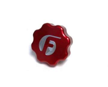 Picture of Fleece Performance 01-16 GM 2500-3500 Duramax Billet Oil Cap Cover - Red