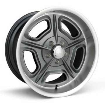 Picture of Race Star 32 Mirage 17x6 5x4-75bc 3-50bs Metallic Gray w- Machined Lip Wheel