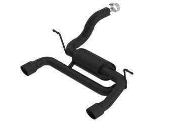 Picture of Borla 18-19 Jeep Wrangler JL-JLU 2-0L 4Cyl 2DR-4DR Axle Back Exhaust S-Type w- 3-5in Tips - Black