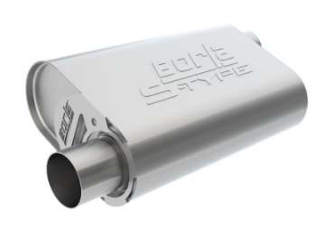 Picture of Borla CrateMuffler Mopar BB 383-413-426-440 S-Type 2-5in Offset-Offset 14inx4-35inx9in Oval Muffler