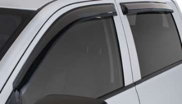 Picture of Stampede 2019 Chevy Silverado 1500 Double Cab Pickup Tape-Onz Sidewind Deflector 4pc - Smoke