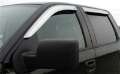 Picture of Stampede 2019 Chevy Silverado 1500 Double Cab Pickup Tape-Onz Sidewind Deflector 4pc - Chrome