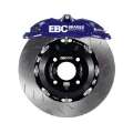 Picture of EBC Racing 12-17 Ford Fiesta ST Mk7 Blue Apollo-4 Calipers 330mm Rotors Front Big Brake Kit