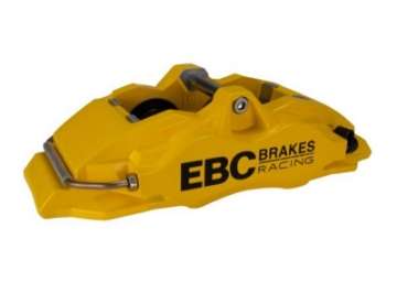 Picture of EBC Racing 05-11 Ford Focus ST Mk2 Front Left Apollo-4 Yellow Caliper