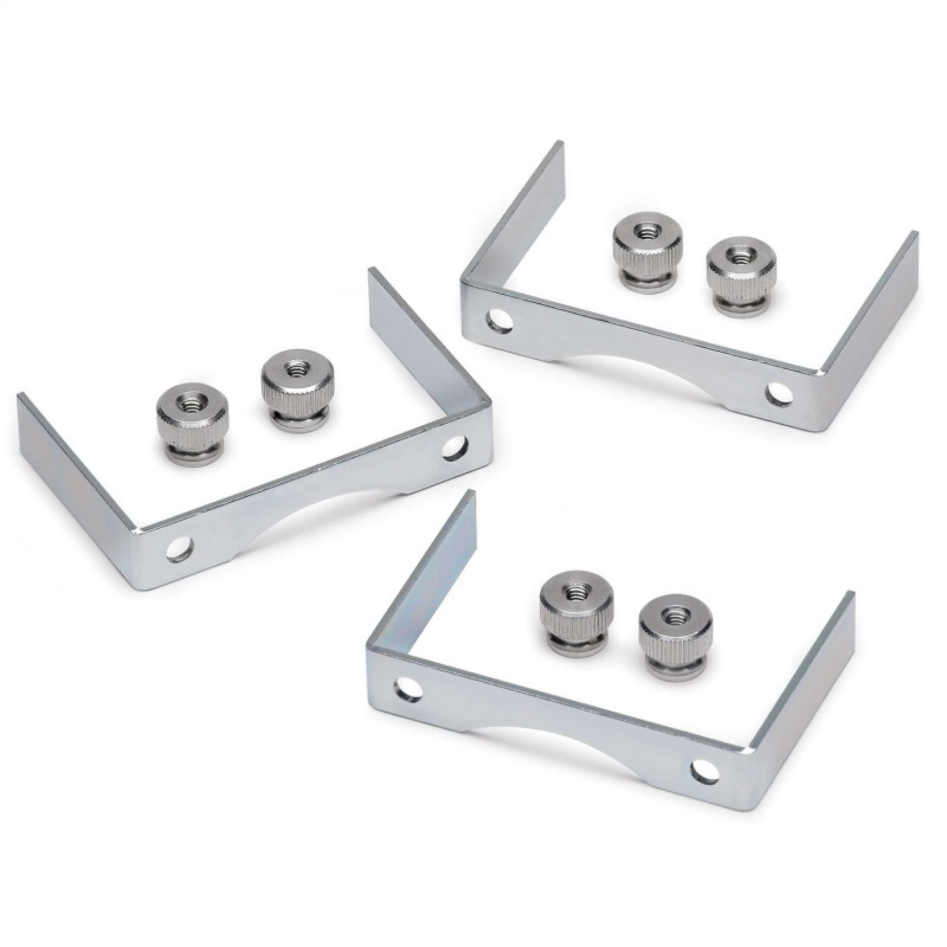 Picture of Autometer 2 5-8in Aluminum Gauge Bracket Kit Assembly