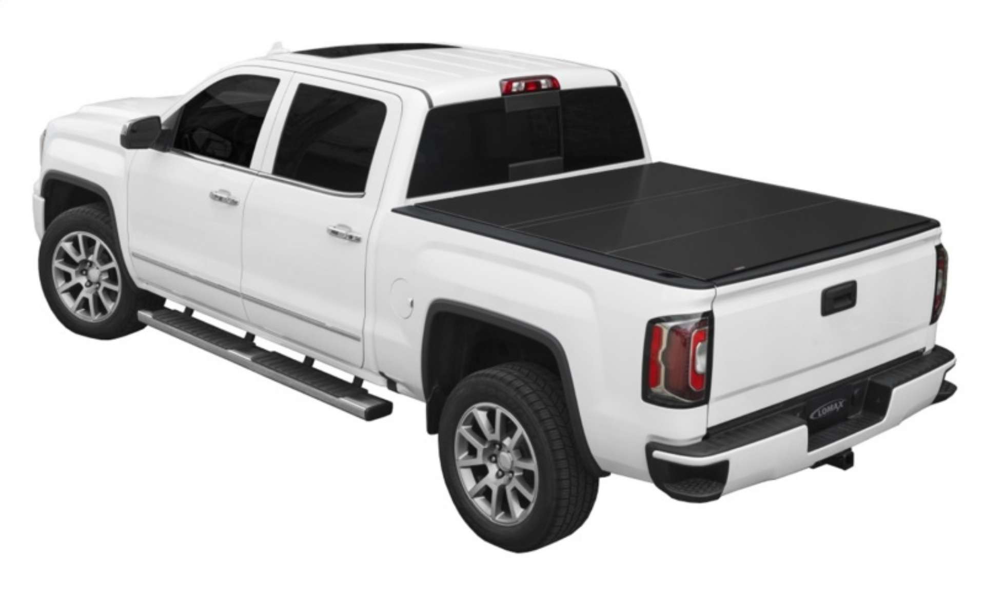 Picture of Access LOMAX Tri-Fold Cover 2020+ Chev-GMC Full Size 2500 3500 6ft 8in Standard Bed - Matte Black