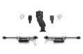 Picture of Fabtech 17-21 Ford F250-F350 4WD Dual Steering Stabilizer System w-DL 2-25 Resi Shocks