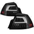 Picture of Spyder 08-09 Pontiac G8 Version 2 Light Bar LED Tail Lights - Black - ALT-YD-PG808V2-LB-BK