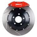 Picture of StopTech 03-06 Evo Rear BBK w- Red ST-22 Calipers Slotted 328X28mm Rotors Pads and SS Lines