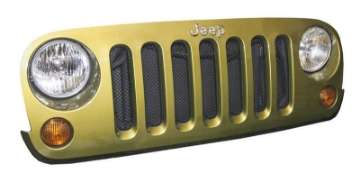 Picture of DV8 Offroad 2007-2018 Jeep JK Black Mesh Grille