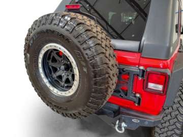 Picture of DV8 Offroad 2018+ Jeep Wrangler Tire Carrier