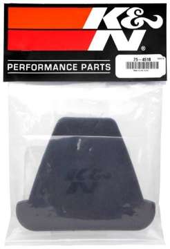 Picture of K&N Precleaner Air Filter Wrap Gray - Oval Straight Yamaha - YA-4518XD