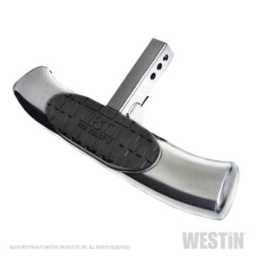 Picture of Westin PRO TRAXX 5 Hitch Step 27in Step 2in Receiver - Stainless Steel