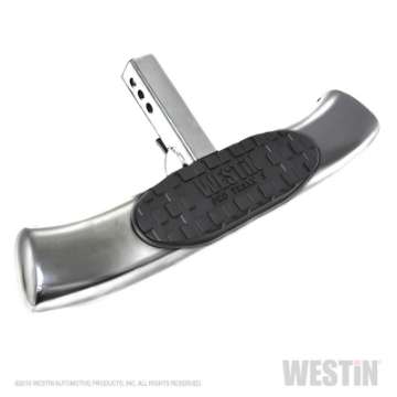 Picture of Westin PRO TRAXX 5 Hitch Step 27in Step 2in Receiver - Stainless Steel