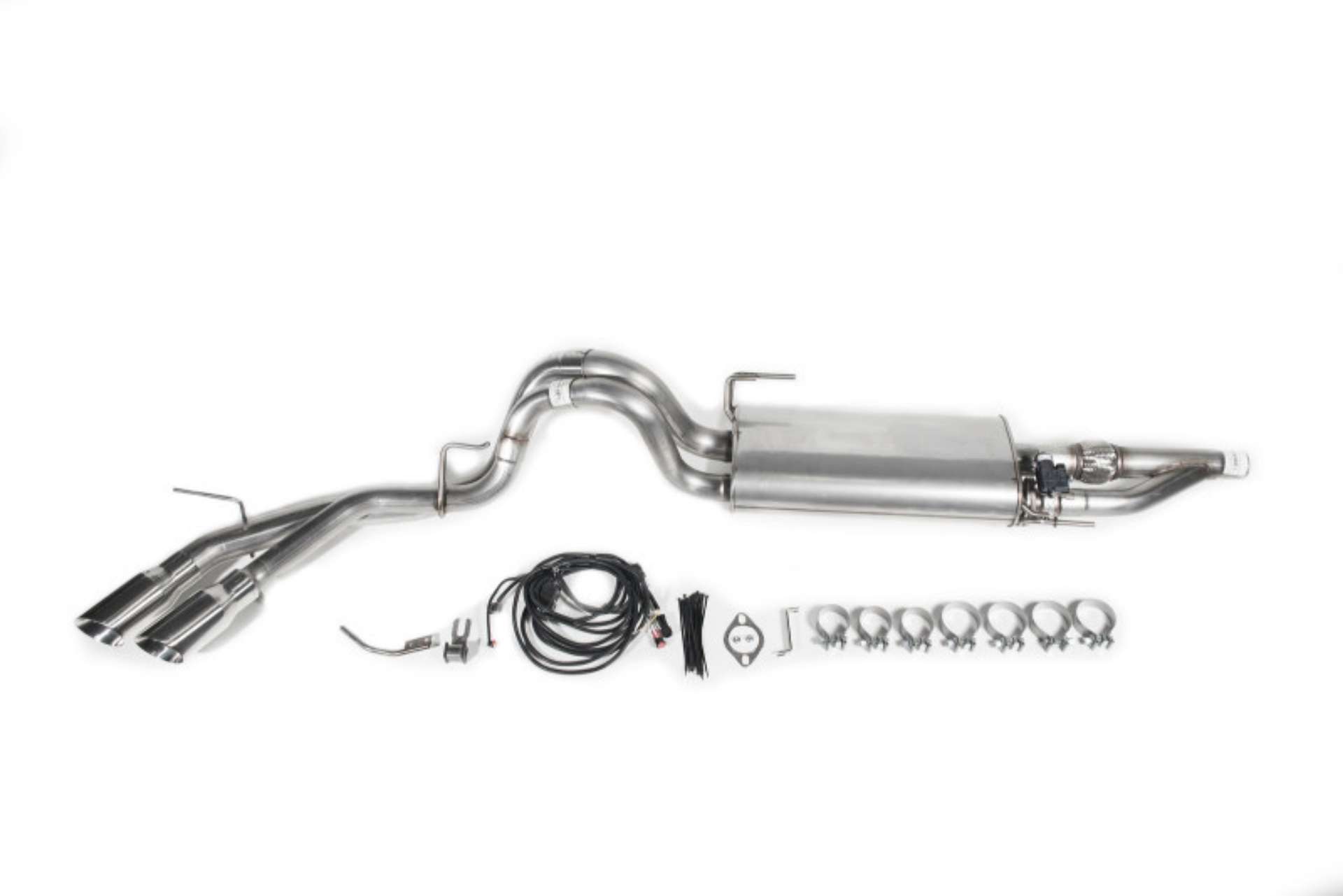 Picture of Roush 2015-2020 Ford F-150 2-7L-3-3L-3-5L-5-0L Active Cat-Back Exhaust KitExcl- Raptor & Short Cab