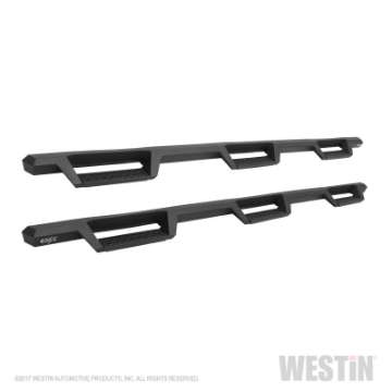 Picture of Westin-HDX 07-19 Chevy Silv 2500-3500 Crew 8ft Excl Dually Drop WTW Nerf Step Bars - Blk