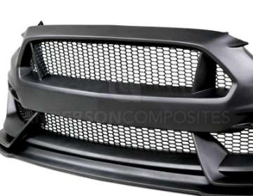 Picture of Anderson Composites 15-16 Ford Mustang GT350 Style Fiberglass Front Bumper w- Front Lip