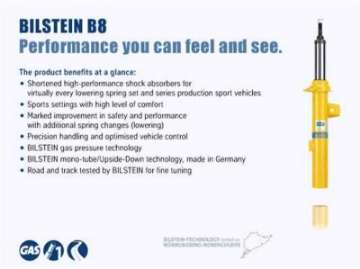 Picture of Bilstein B8 Performance Plus 00-05 Ford Focus Front Left Monotube Suspension Strut Assembly