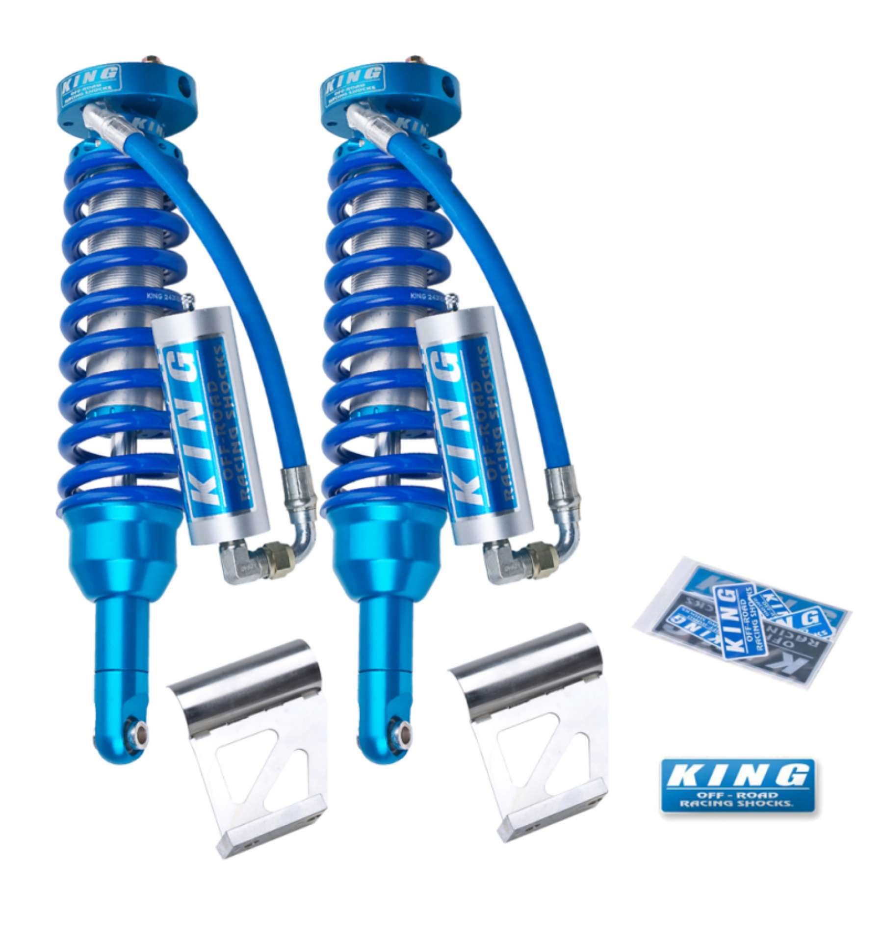 Picture of King Shocks 03-09 Lexus GX470 Front 2-5 Dia Remote Reservoir Coilover Pair