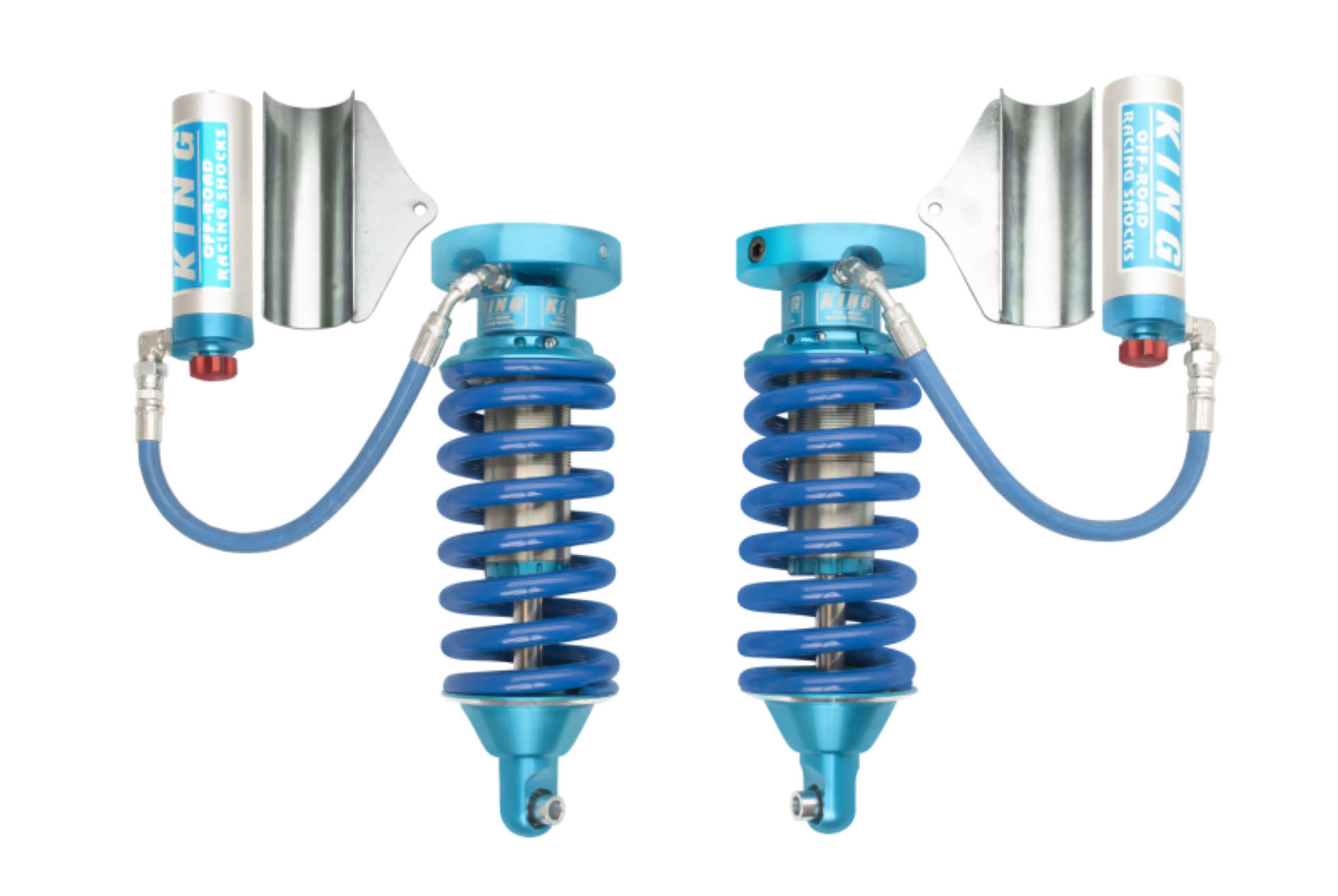 Picture of King Shocks 04-15 Nissan Titan Front 2-5 Dia Remote Reservoir Coilover w-Adjuster Pair